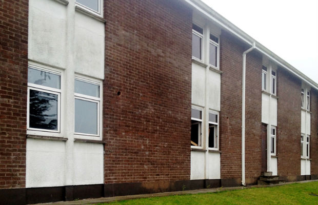 image showing the completed retrofit project at Haulbowline Naval base, Cork